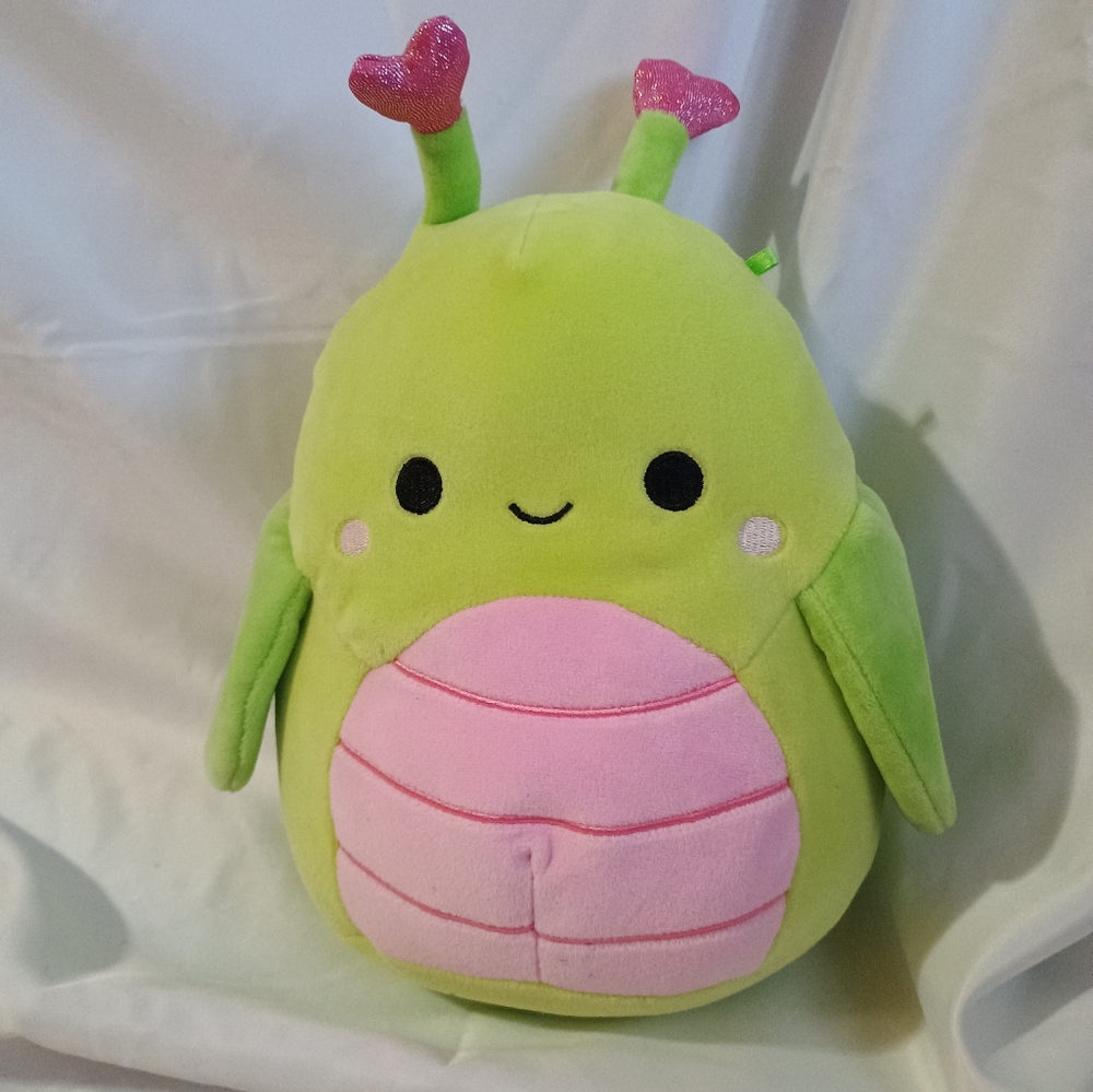 Hadeon 8" Valentine's Grasshopper Squishmallow